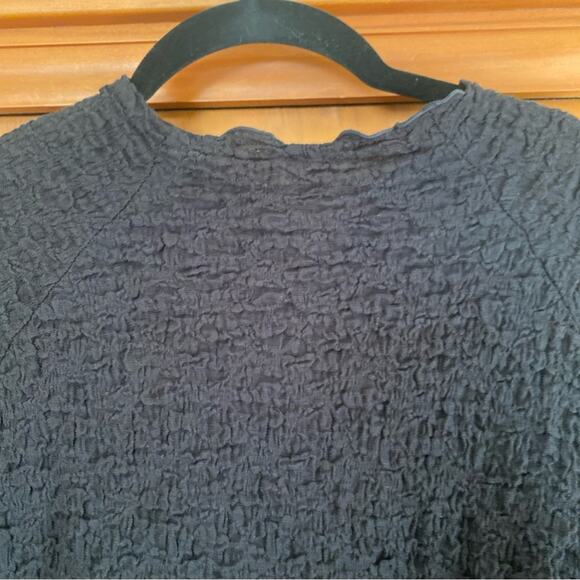 NWT Future Collective Black Textured Crop Top - Picture 2 of 13